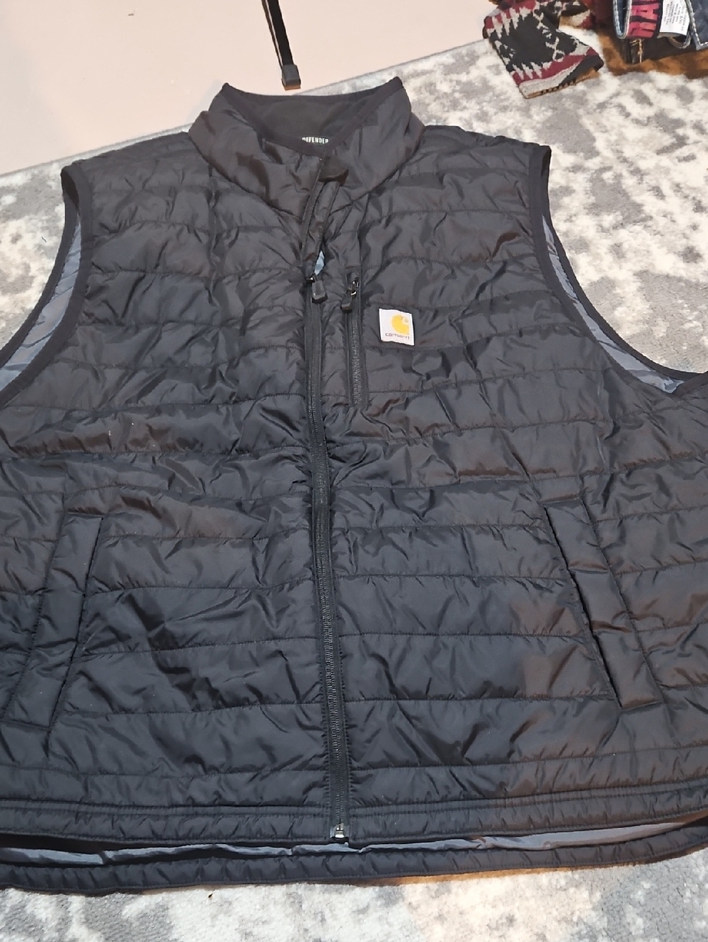 Carhartt Rain Defender Vest in Black Size 3x
